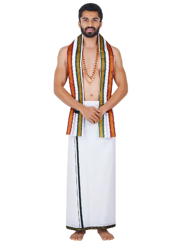 Gandarva Angavasthiram White (towel)