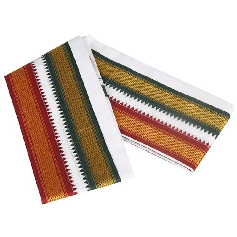 Gandarva Angavasthiram White (Towel) - Image 4