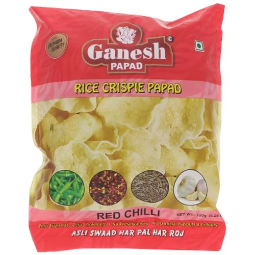 Ganesh Papad - Red Chilly Ganesh Papad Papad - Red Chilly--150 g