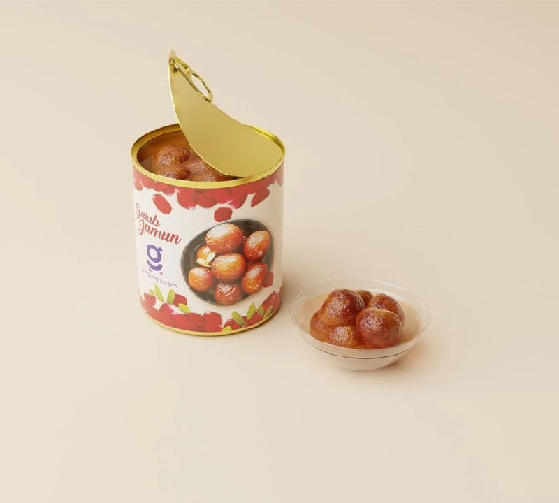 Ganguram tin gulab jamun Ganguram tin gulab jamun-Pack Size-1 kg