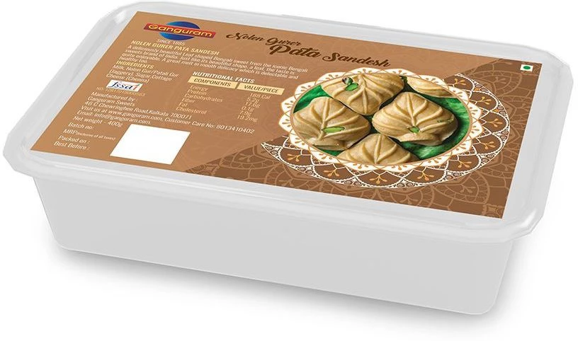 Ganguram's Pata Sandesh Ganguram's Pata Sandesh-Pack Size-400 g