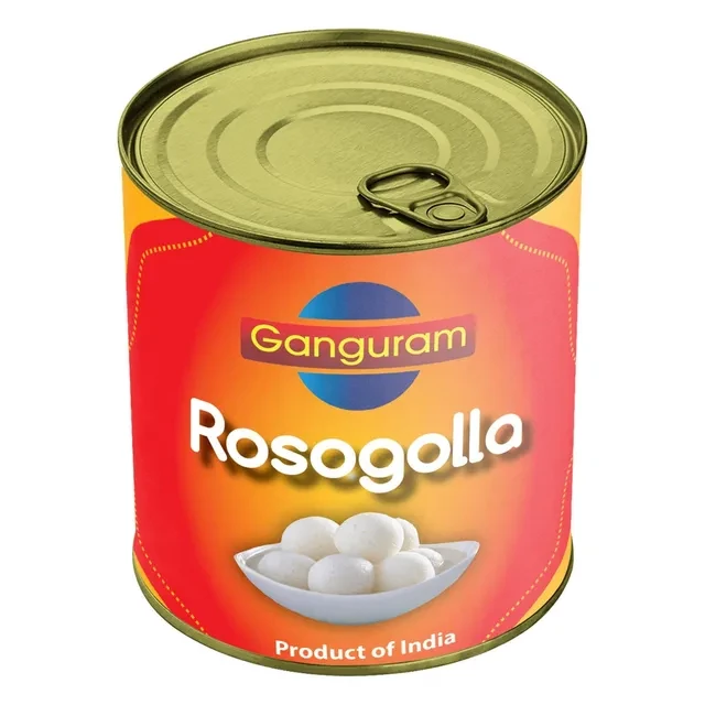 Ganguram’s Rossogolla (Tinned) Ganguram’s Rossogolla (Tinned)-Pack Size-1 kg