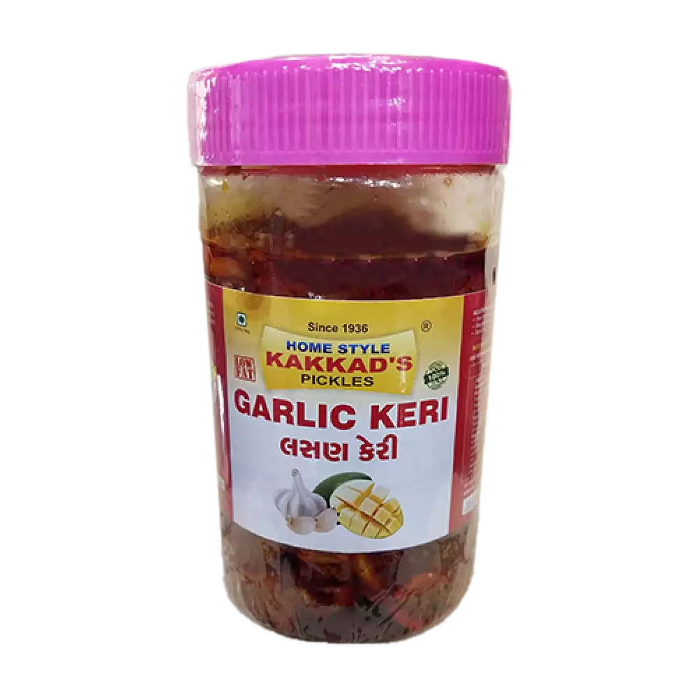 Kakkad Brother Pickles - Garlic Keri Pickles Kakkad Brother Pickles - Garlic Keri Pickles-Pack Size-500 g
