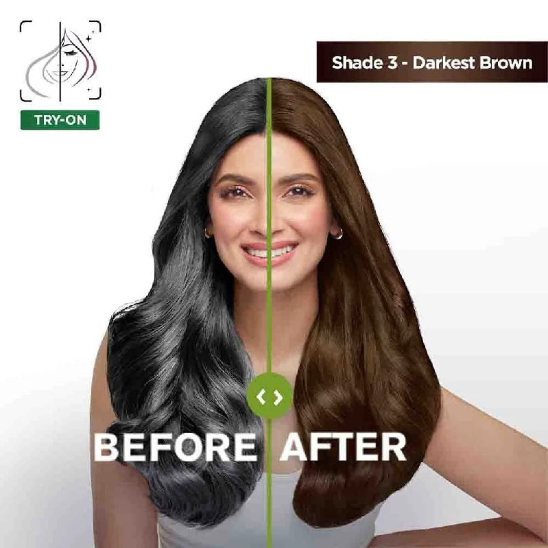 Garnier Hair Colouring Creme Shade 3 Darkest Brown - Image 3