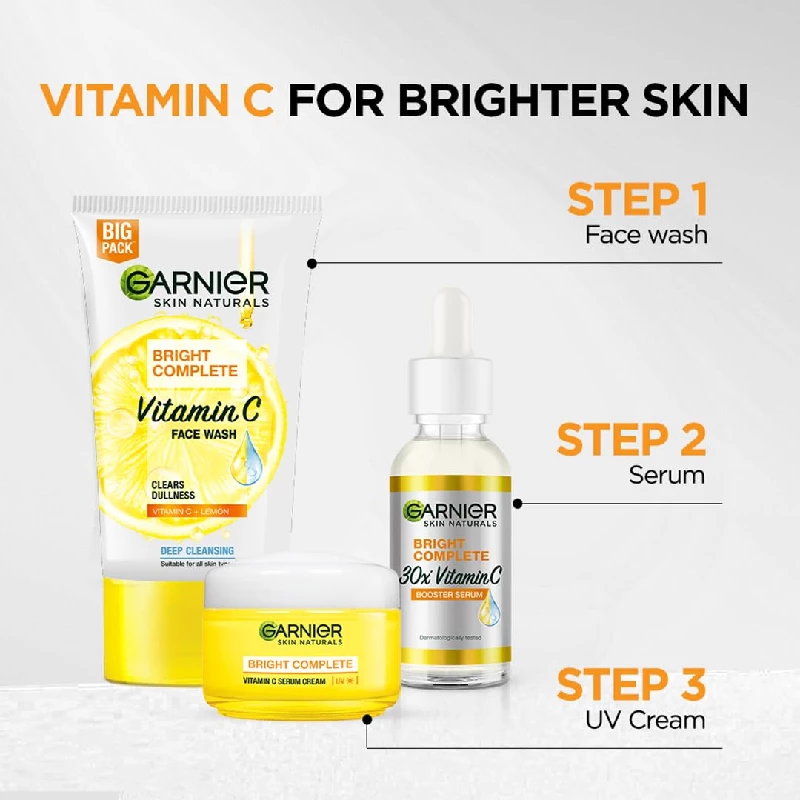 Garnier Skin Naturals, Bright Complete 30X Vitamin C Booster Face Serum - Image 6