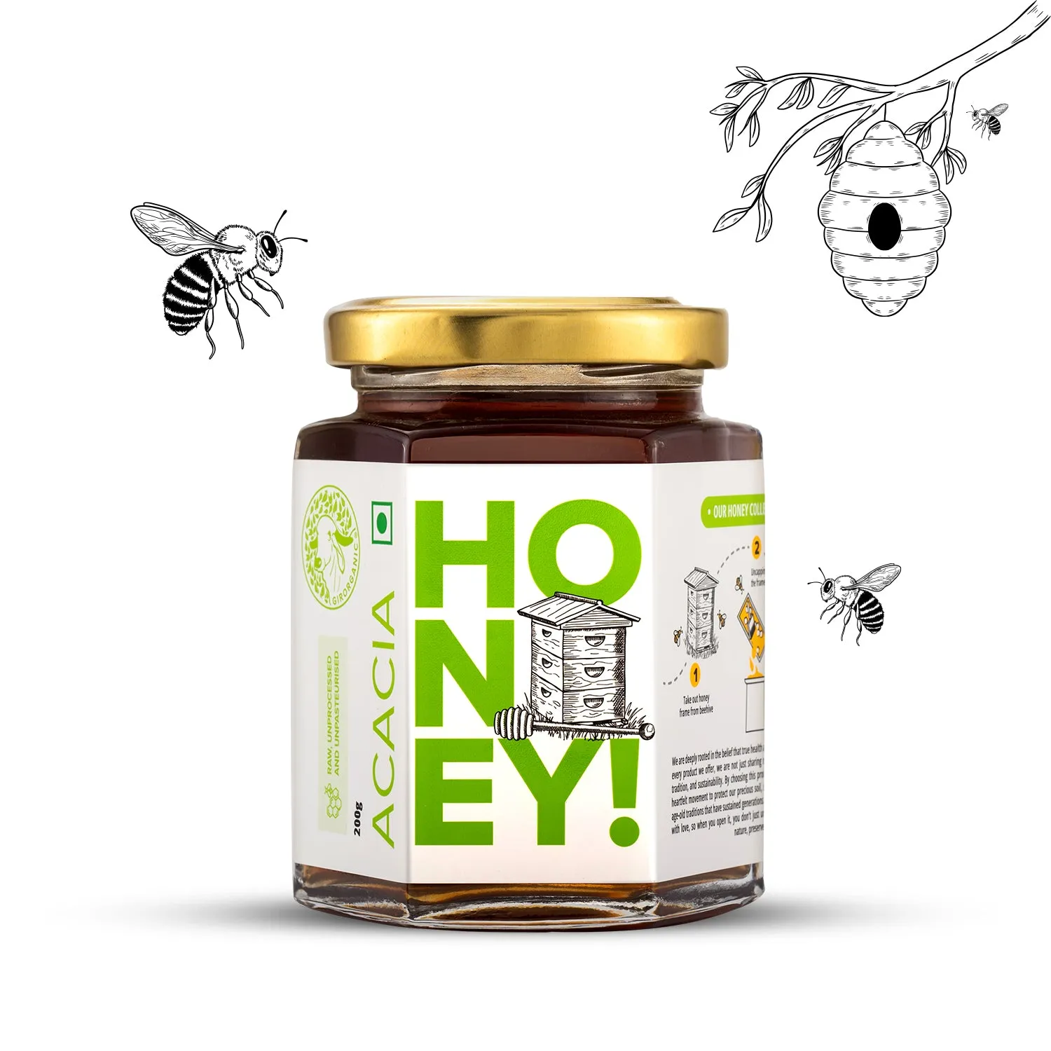 Gir Organic Acacia Honey