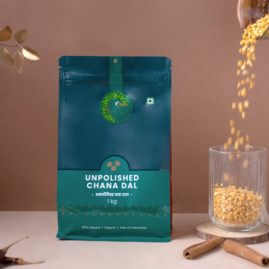 Gir Organic Chana Dal - Unpolished - Image 2