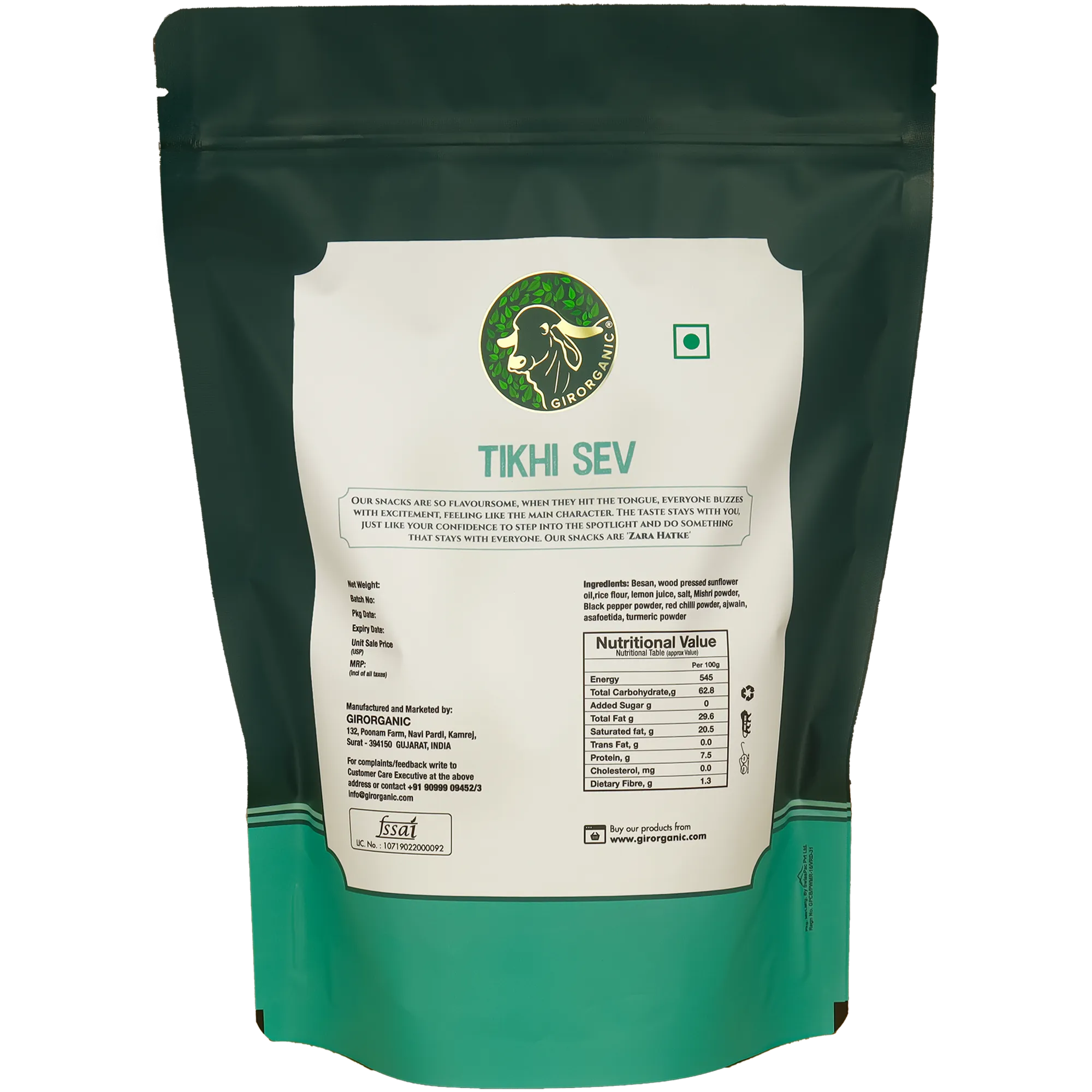 Gir Organic Chatpata Tikhi Sev - Image 2