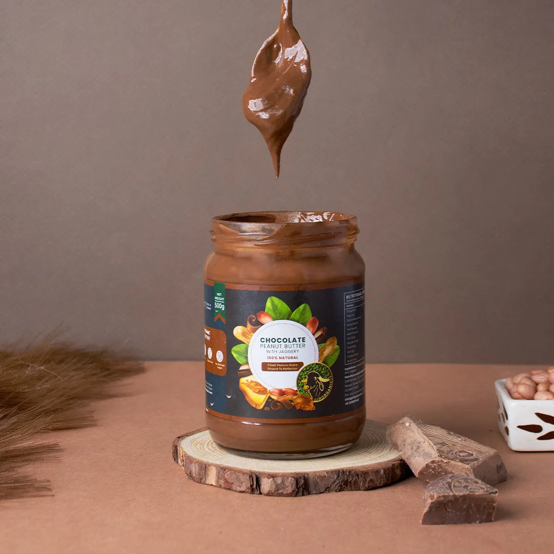 Gir Organic Chocolate Peanut Butter with Jaggery - Image 2
