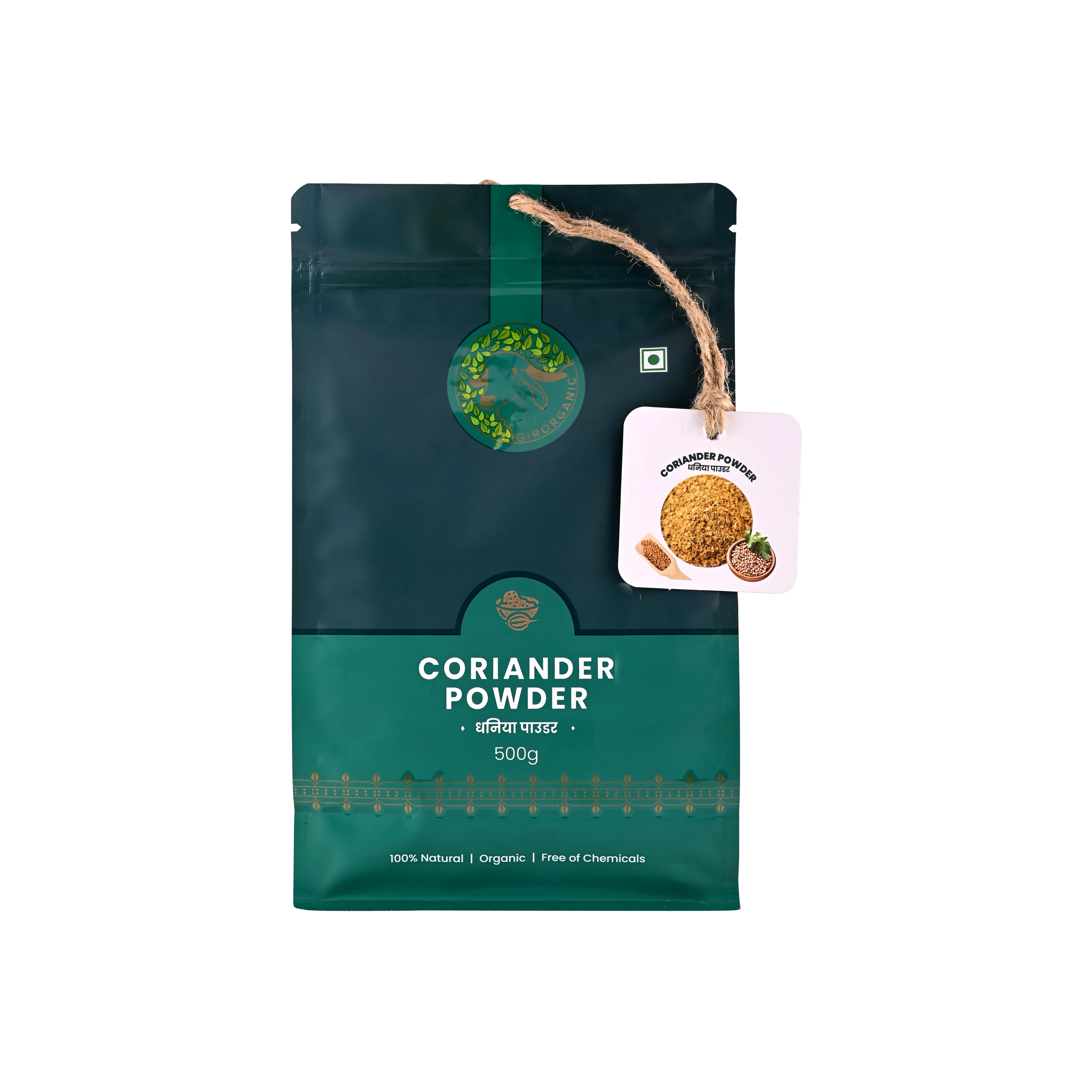 Gir Organic Coriander Powder Stone Ground - Image 10