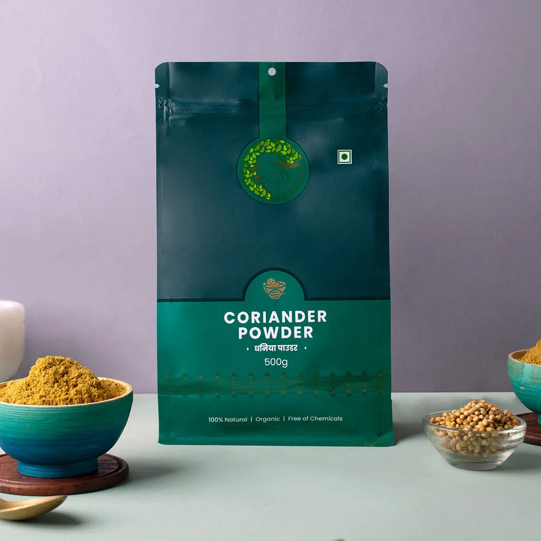 Gir Organic Coriander Powder Stone Ground - Image 12