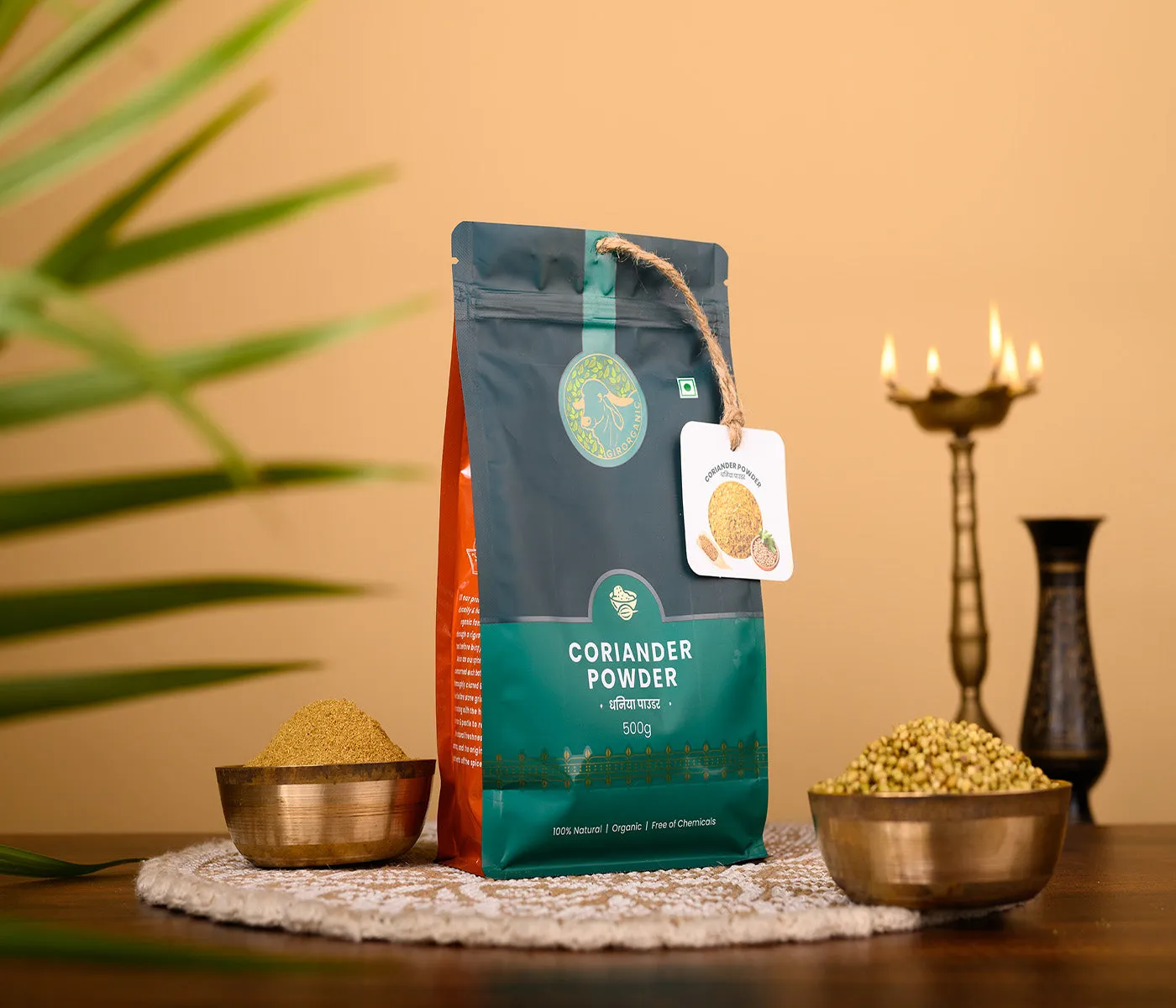 Gir Organic Coriander Powder Stone Ground - Image 13