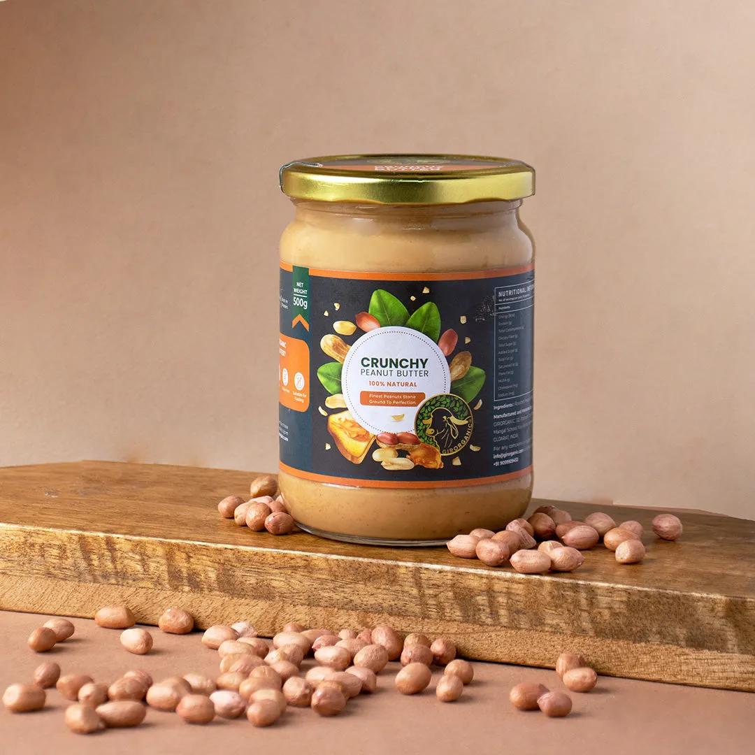 Gir Organic Crunchy Peanut Butter - Image 2
