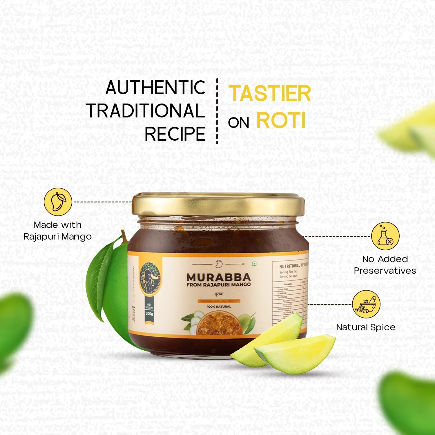 Gir Organic Mango Murabba - Image 2
