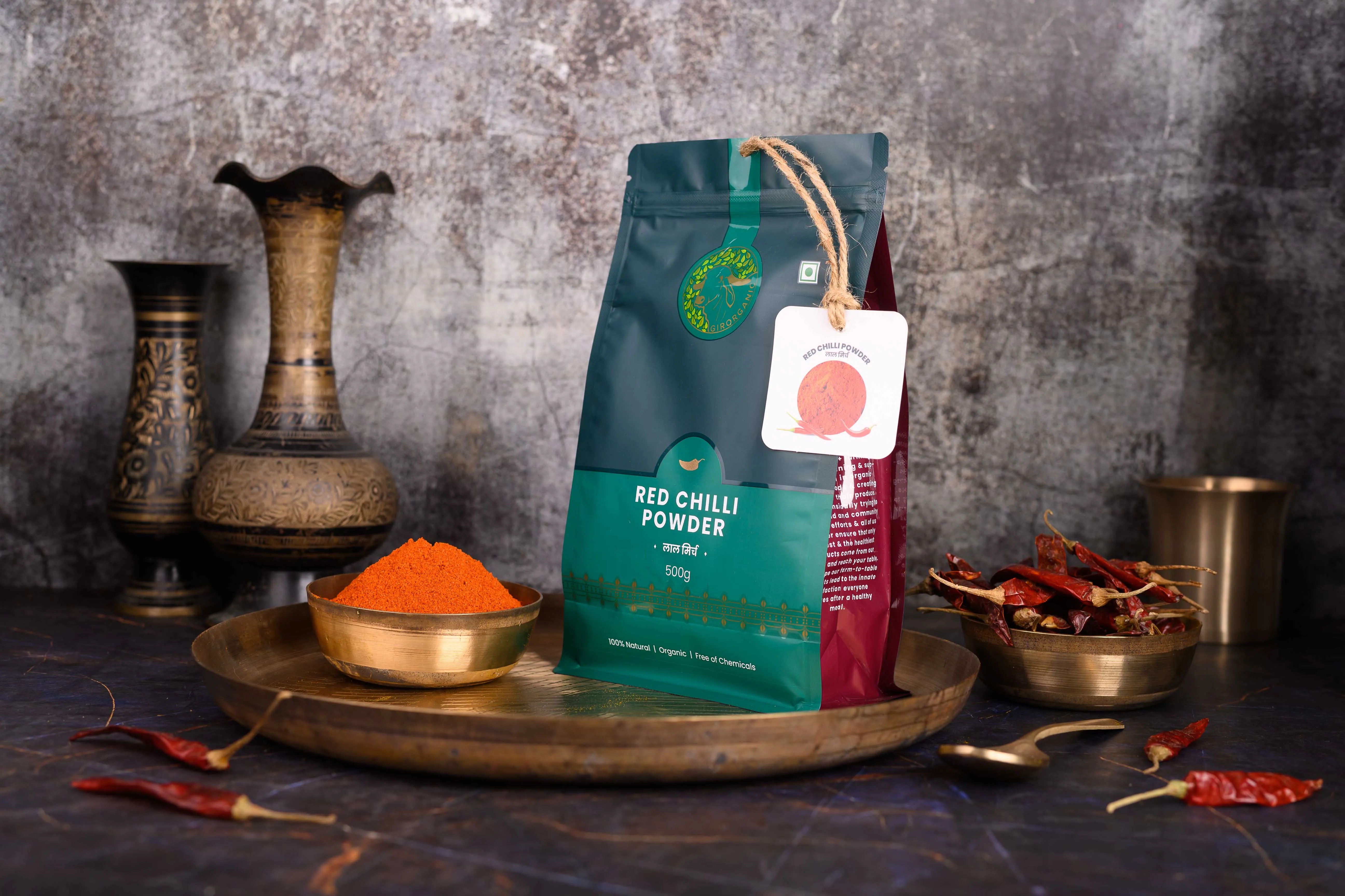 Gir Organic Red Chilli Powder Stone Ground - Image 14