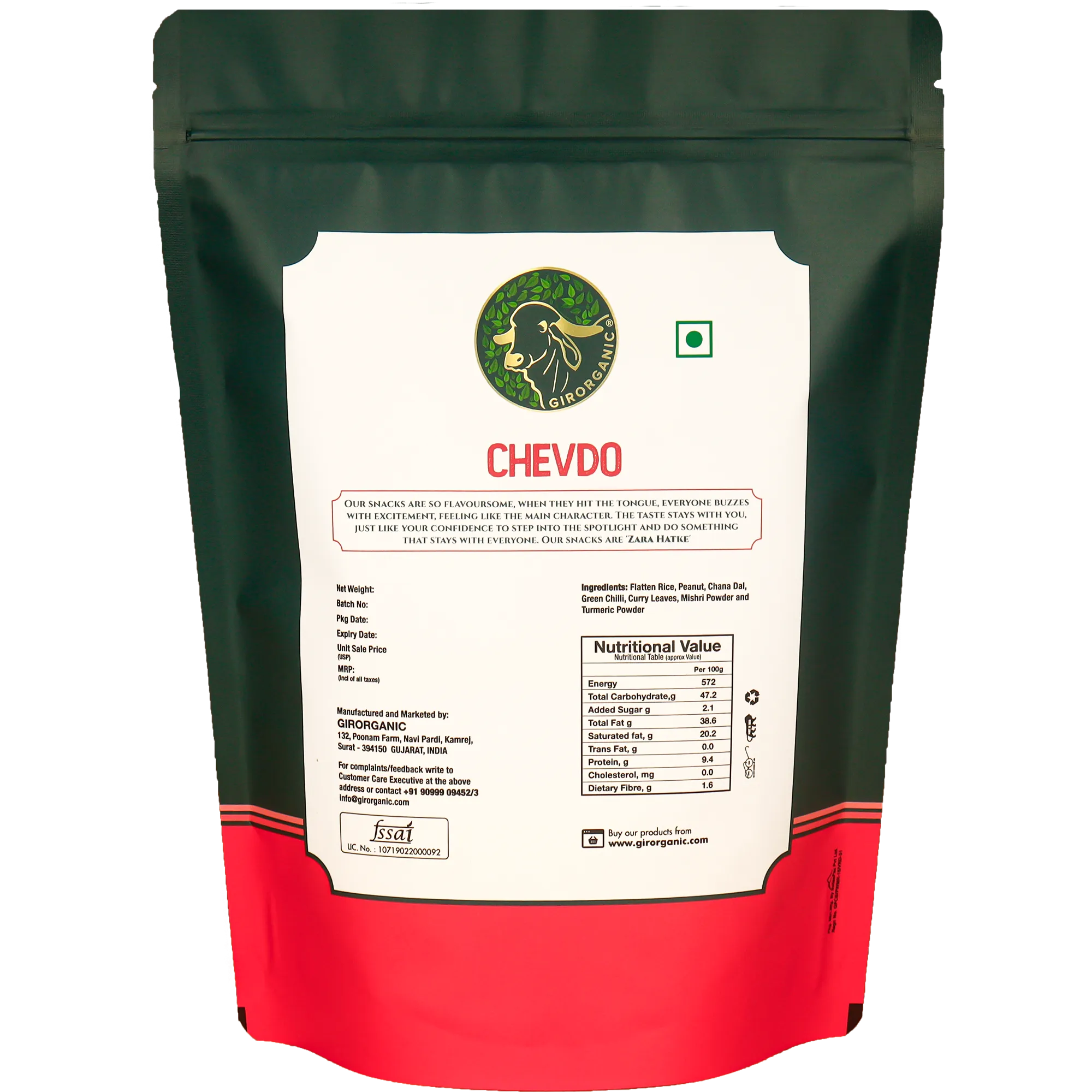 Gir Organic Savoury Poha Chevdo - Image 2