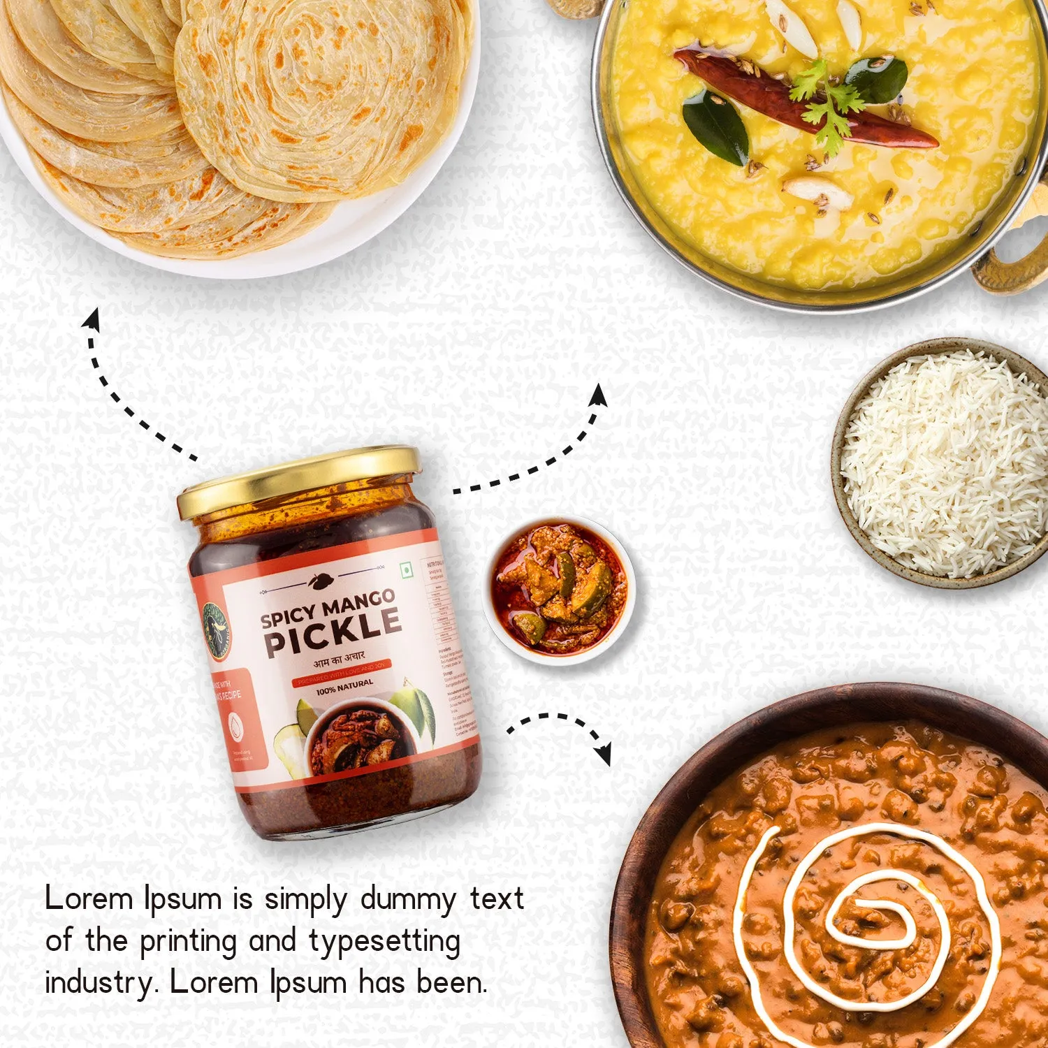 Gir Organic Spicy Mango Pickle - Image 3