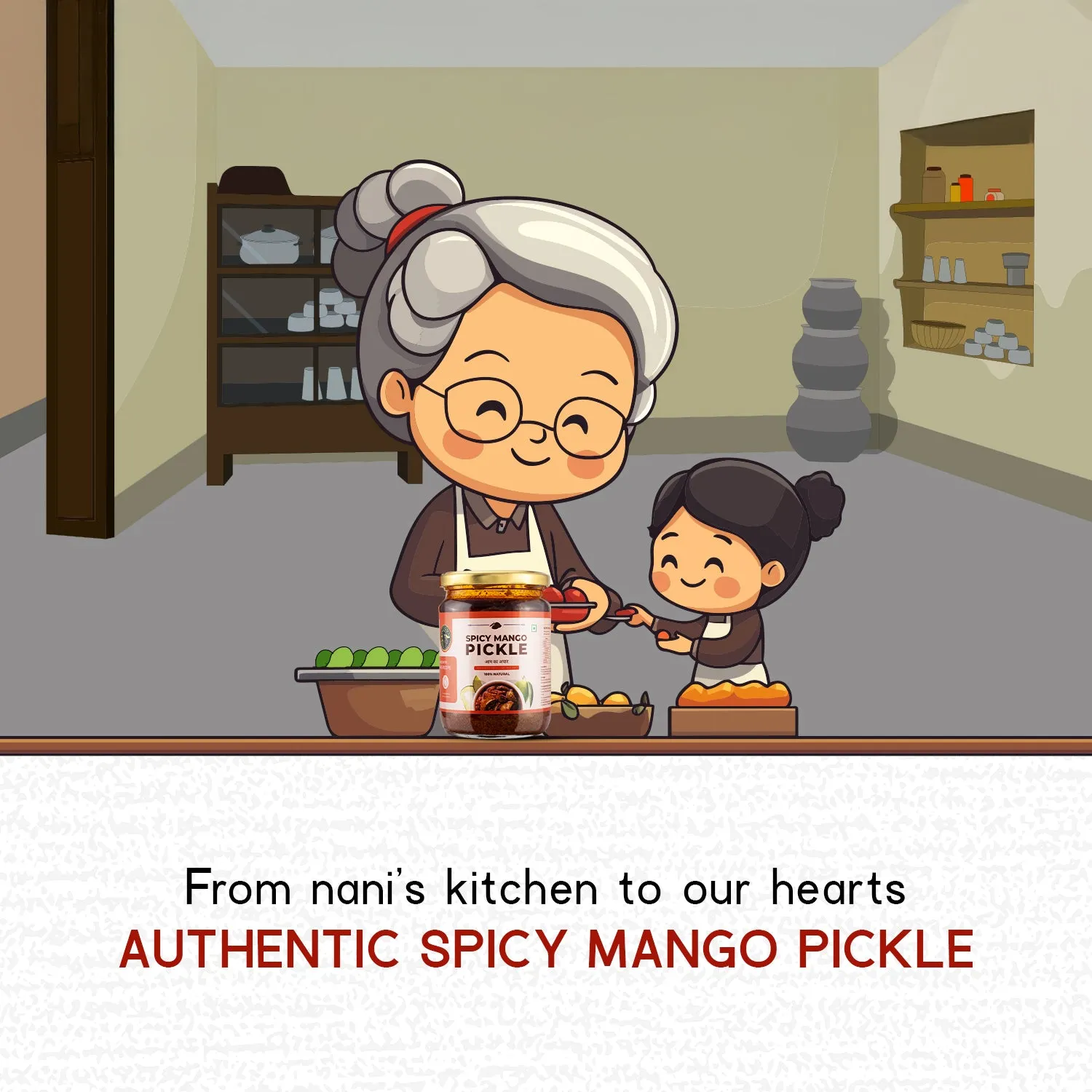 Gir Organic Spicy Mango Pickle - Image 5