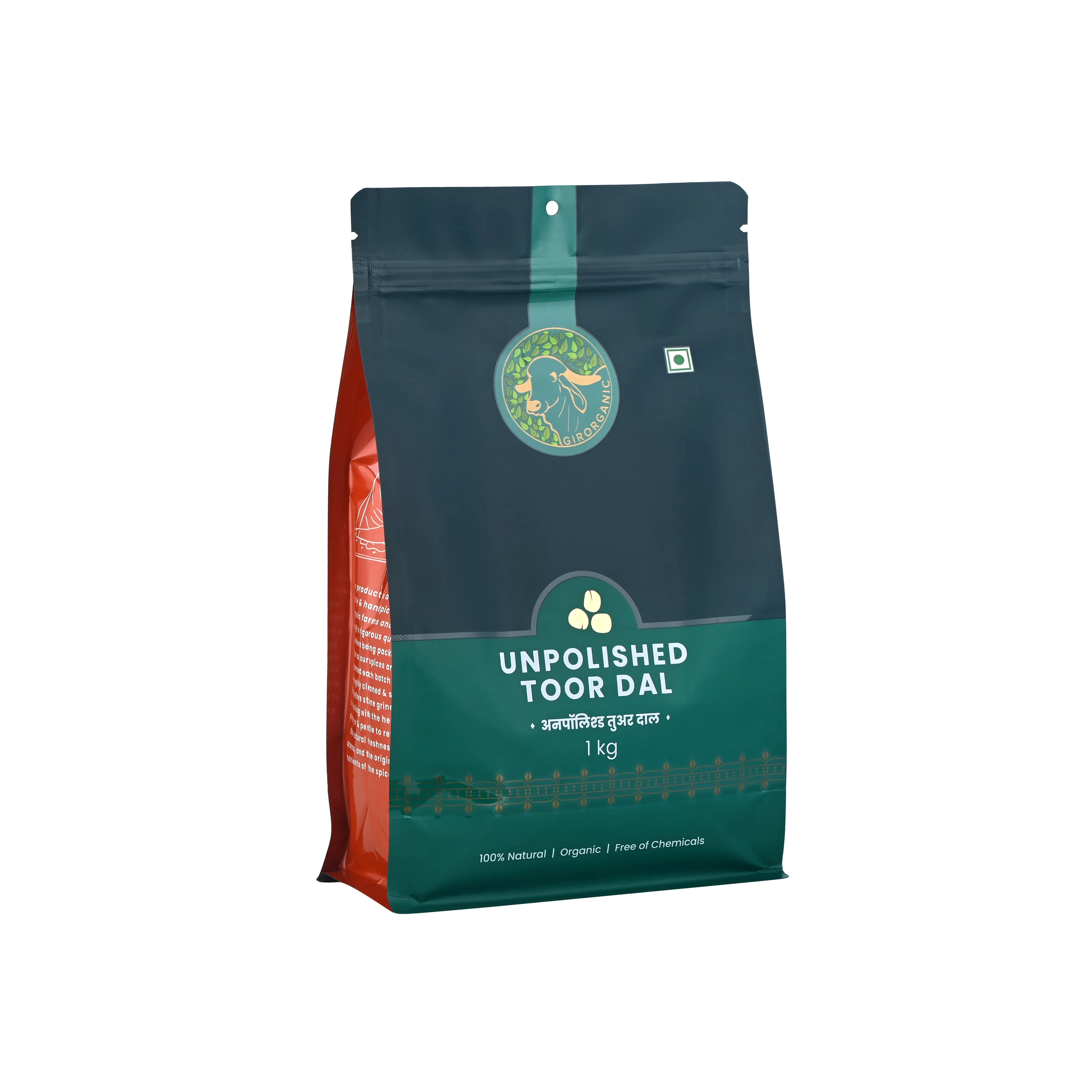 Gir Organic Toor Dal - Unpolished - Image 3
