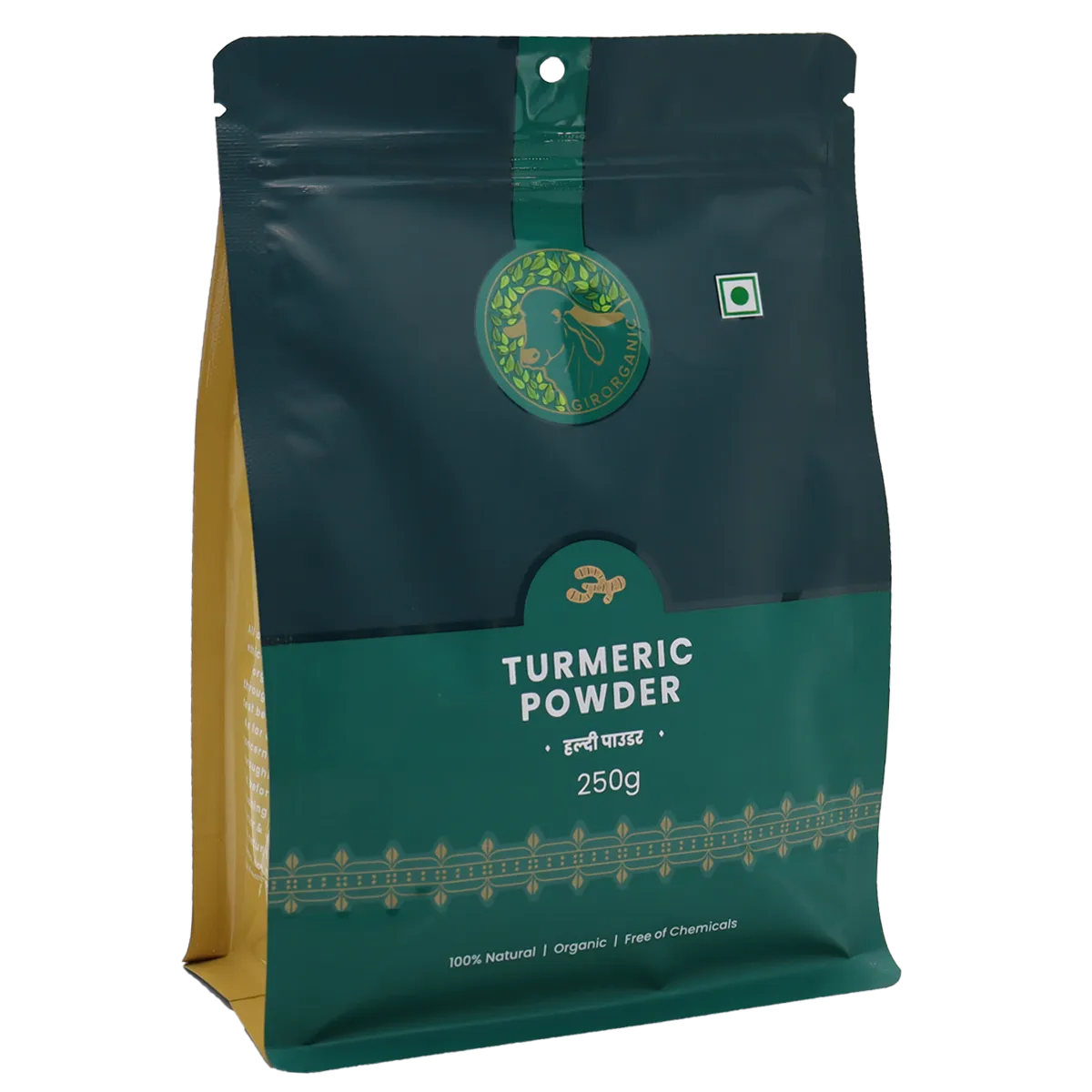 Gir Organic Turmeric Powder Stone Ground - Image 16