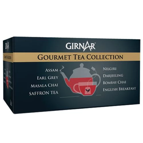 Girnar Black Tea Bags - Gourmet Collection Girnar Black Tea Bags - Gourmet Collection--36 pcs