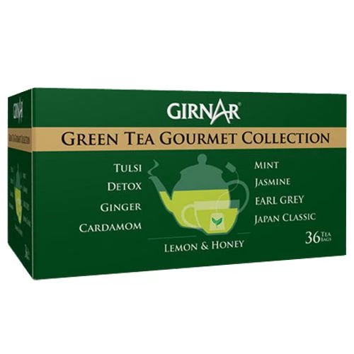 Girnar Green Tea - Gourmet Collection Girnar Green Tea - Gourmet Collection--48 g