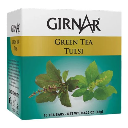 Girnar Green Tea Bag - Tulsi