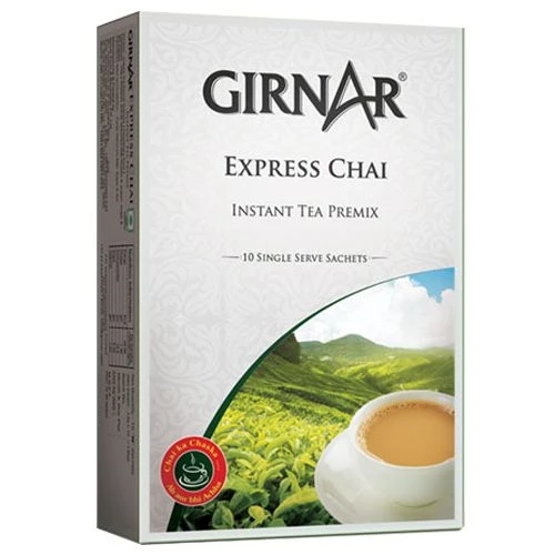 Girnar Instant Tea - Premix Express Girnar Instant Tea - Premix Express--140 g (10 Bags x 14 g each)