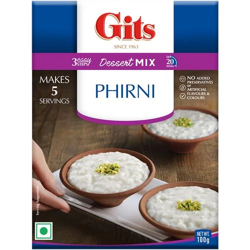 Gits Dessert Mix - Phirni Gits Dessert Mix - Phirni--100 g Carton