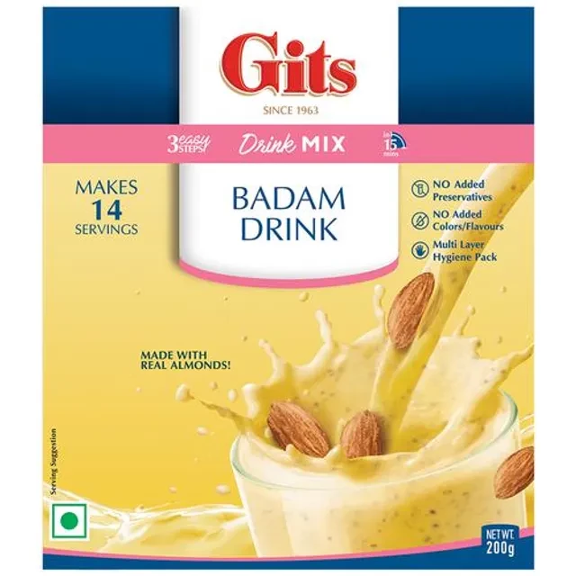 Gits Ready Badam Drink Mix Gits Ready Badam Drink Mix--200g