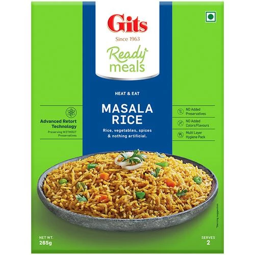 Gits Ready To Eat - Masala Rice Gits Ready To Eat - Masala Rice--265 g