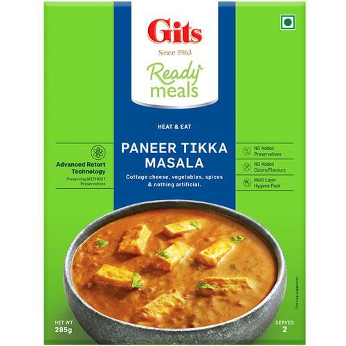 Gits Ready To Eat - Paneer Tikka Masala Gits Ready To Eat - Paneer Tikka Masala--285 g Carton