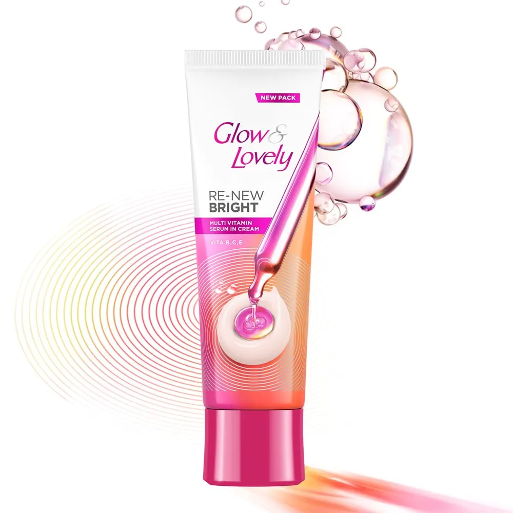 Glow & Lovely Re-new Bright Multivitamin Serum-in-Cream - Image 2