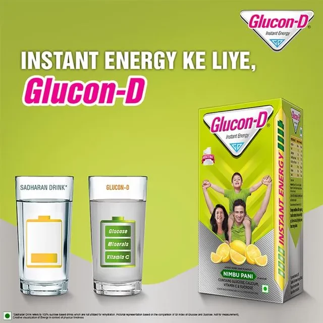 Glucon D Instant Energy Health Drink - Nimbu Pani - Image 32