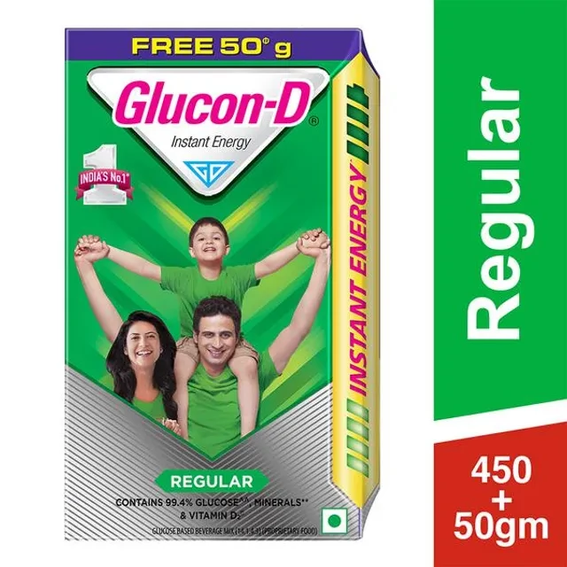 Glucon D Instant Energy Health Drink - Regular