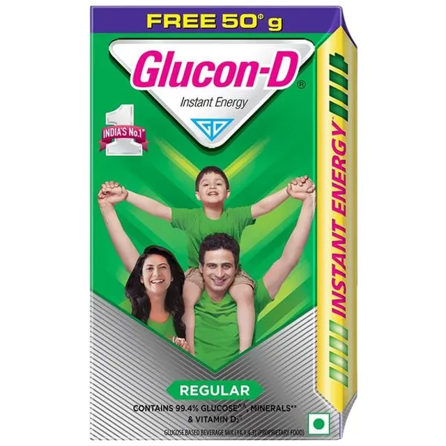 Glucon D Instant Energy Health Drink - Regular