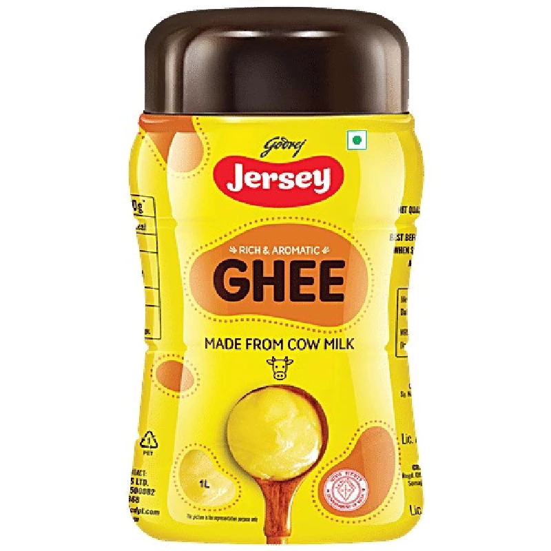 Godrej Jersey Cow Ghee- Jar Godrej Jersey Cow Ghee- Jar-Pack Size-1 L