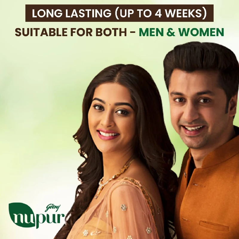 Godrej Nupur 100% Pure Henna Powder for Hair Colour (Mehandi) - Image 4