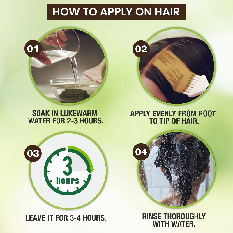 Godrej Nupur 100% Pure Henna Powder for Hair Colour (Mehandi) - Image 7