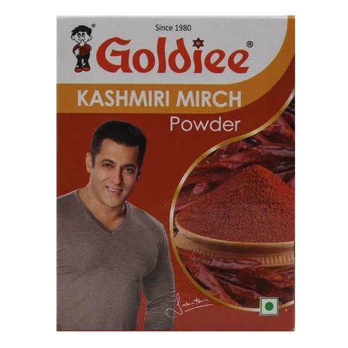 Goldiee Powder - Mircha Kashmiri Goldiee Powder - Mircha Kashmiri--50 g