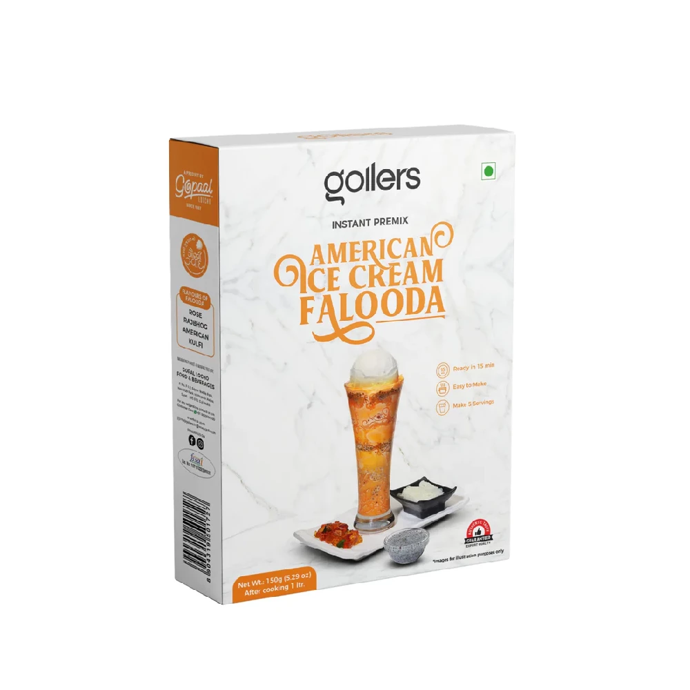 Gollers American Ice Cream Falooda Gollers American Ice Cream Falooda-Pack Size-150 g