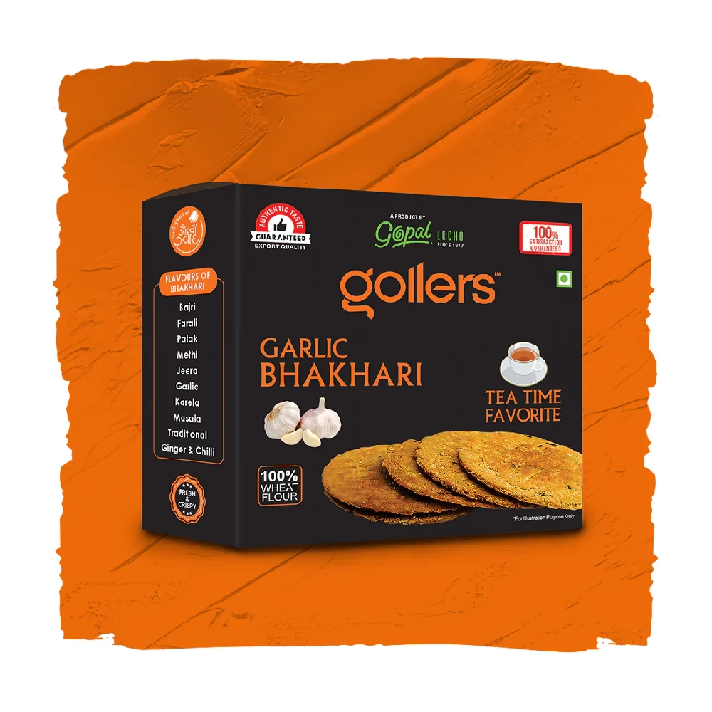 Gollers Garlic Bhakhari - Image 2