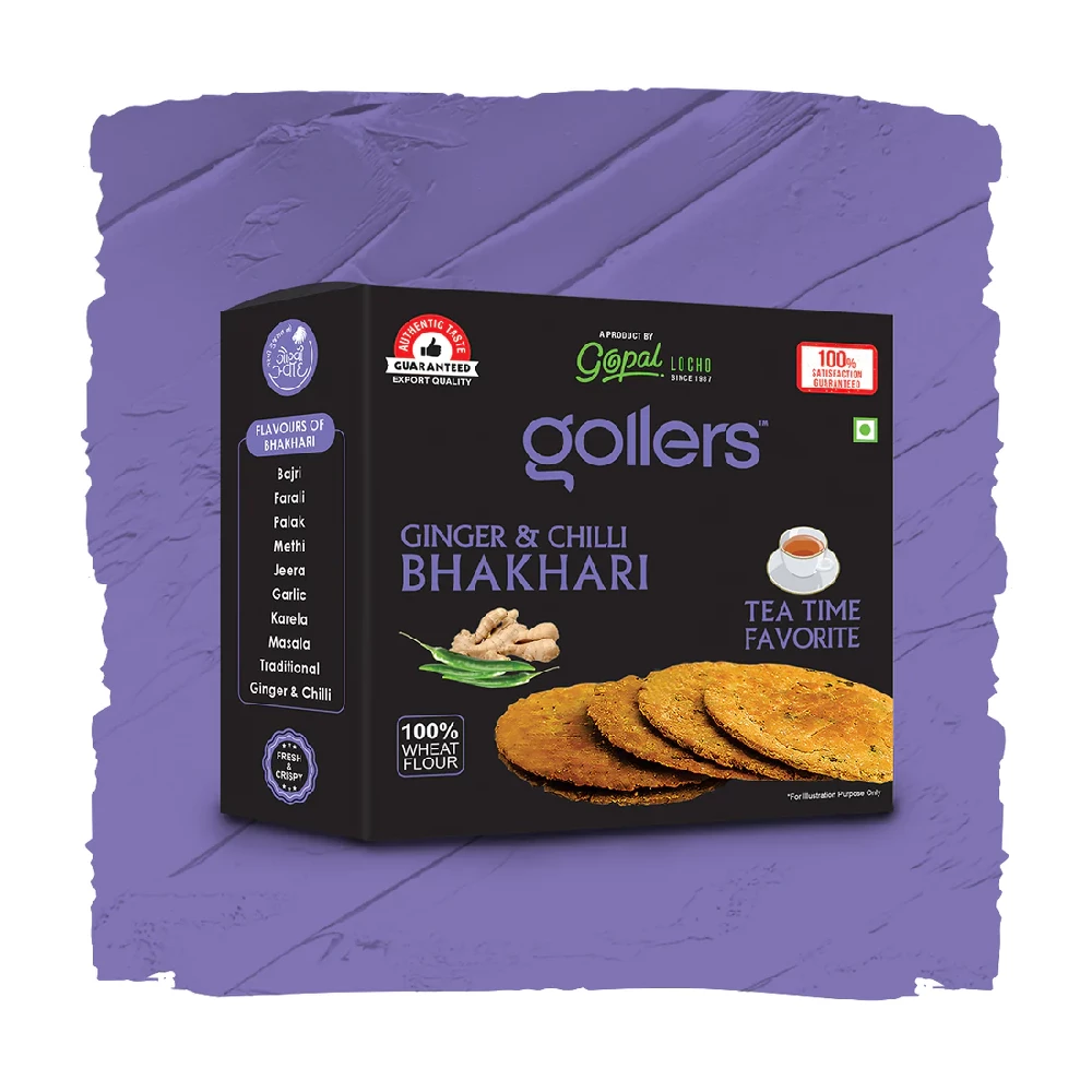 Gollers Ginger & Chilli Bhakhari - Image 2