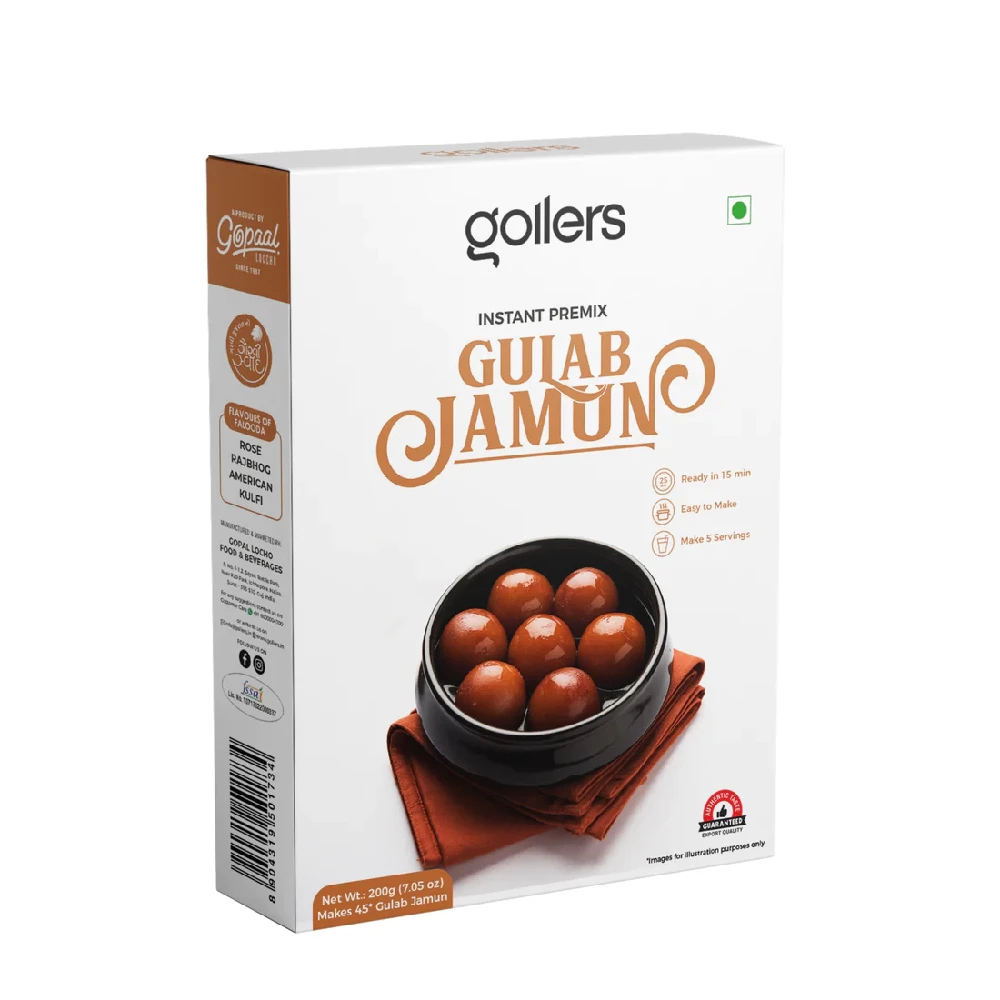 Gollers Gulab Jamun Mix Gollers Gulab Jamun Mix-Pack Size-200 g