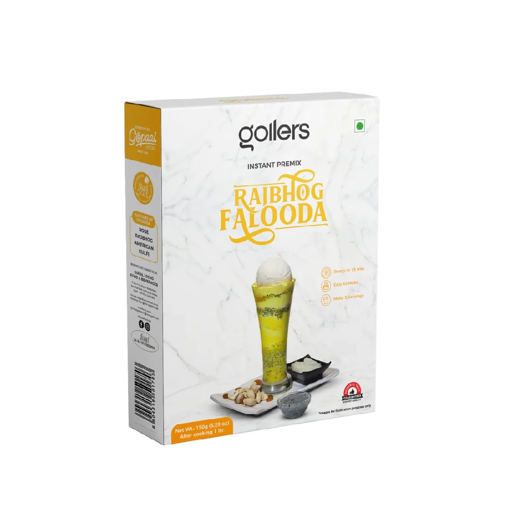 Gollers Rajbhog Falooda Gollers Rajbhog Falooda-Pack Size-150 g
