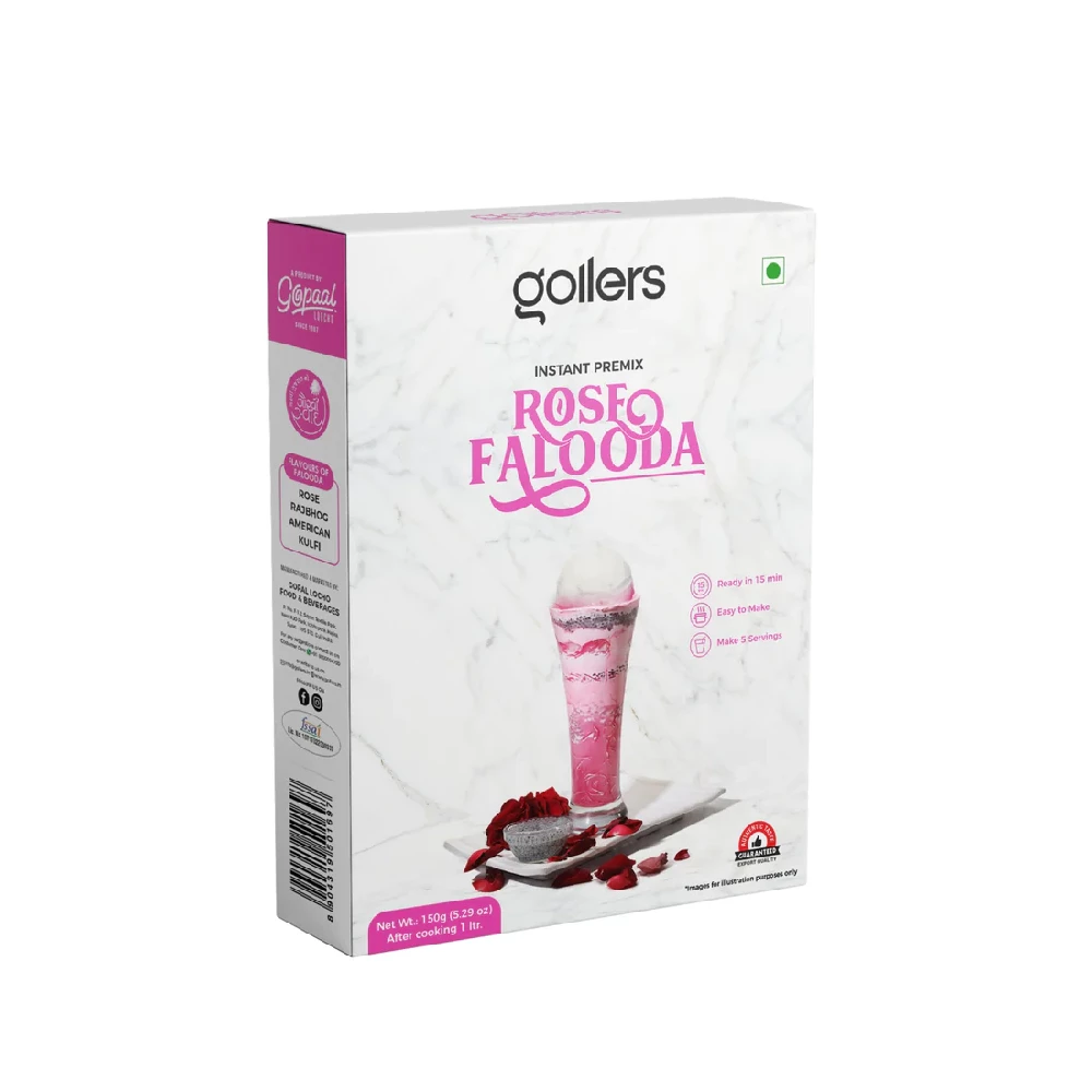 Gollers Rose Falooda Gollers Rose Falooda-Pack Size-150 g