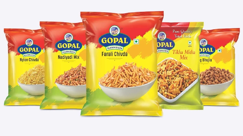 Gopal Namkeen Chivda Combo of Nylon Chivda, Nadiyadi Mix, Farali Chivda, Tikha Mitha Mix and Sing Bhujiya Gopal Namkeen Chivda Combo of Nylon Chivda, Nadiyadi Mix, Farali Chivda, Tikha Mitha Mix and Sing Bhujiya-Pack Size-Combo of 5