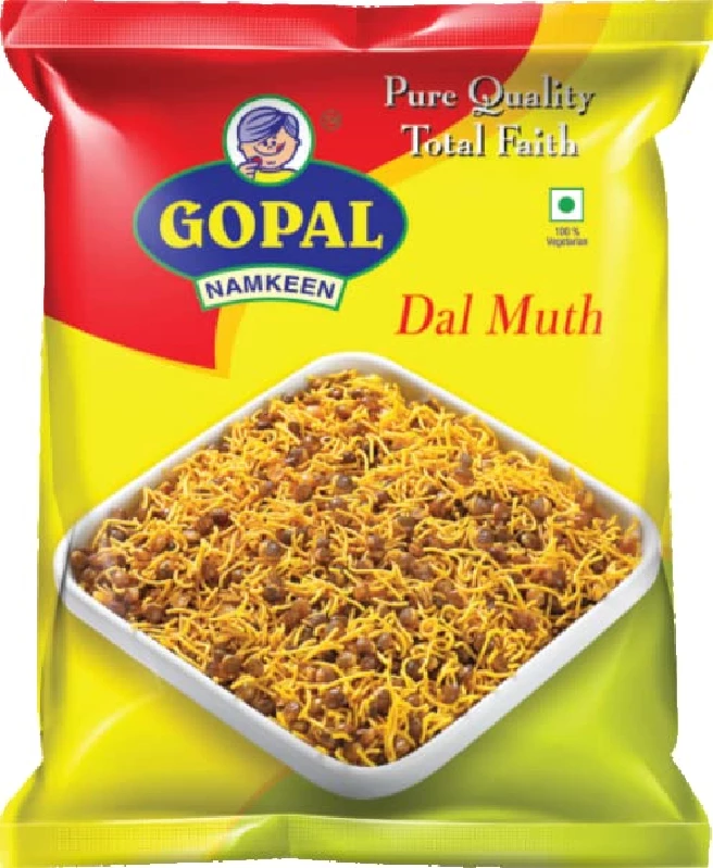 Gopal Namkeen Combo of Bhakharvadi, Dal Moth, Farali Chivda, Sev and Vanela Gathiya - Image 3