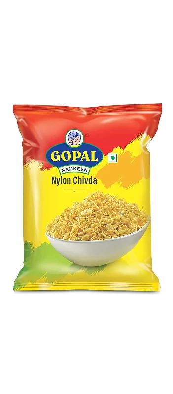 Gopal Namkeen Combo of Bhavnagri Gathiya, Sev Murmura, Nylon Chivda, Nadiyadi Mix and Sing Bhujiya - Image 4