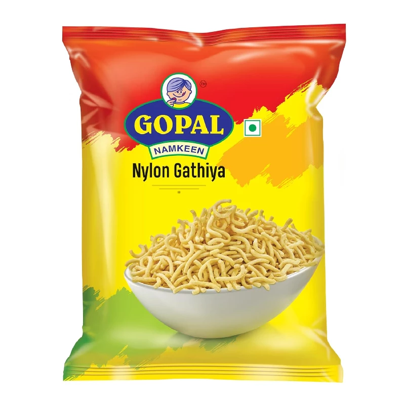 Gopal Namkeen Gathiya Combo of Vanela Gathiya, Fulvadi Gathiya, Bhavnagari Gathiya, Nylon Gathiya, Tikha Gathiya and Champakali Gathiya - Image 5